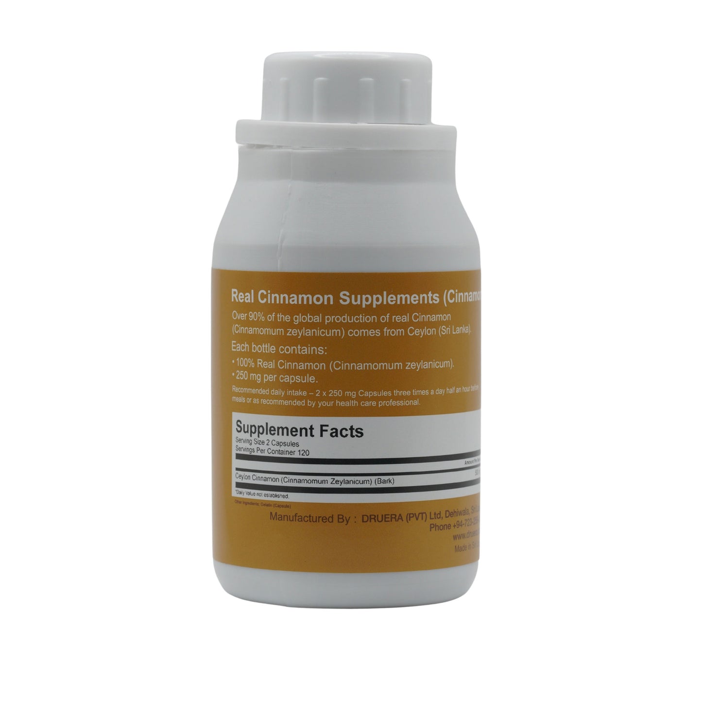 DRUERA Ceylon Cinnamon Supplements
