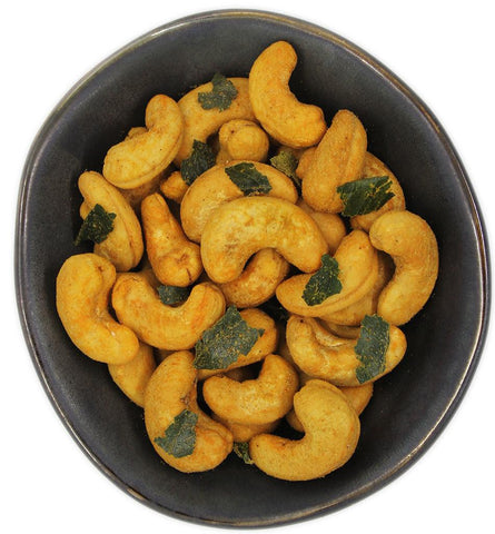 Curry Leaves Cashew Nuts 1 lb ( 543 grams ) - DRUERA