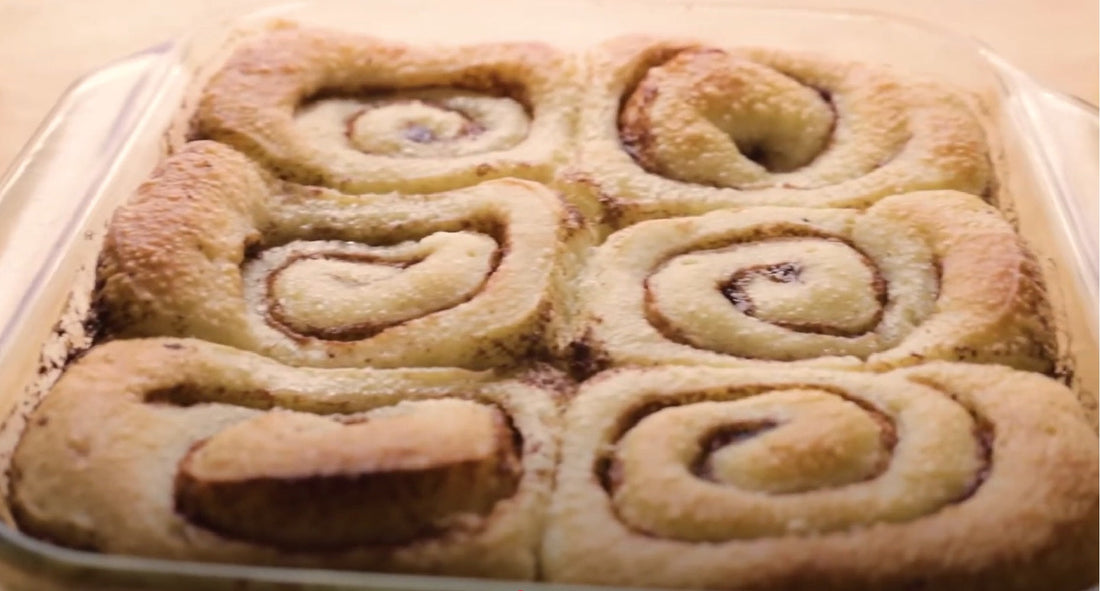 Cinnamon Rolls from Frozen Dough
