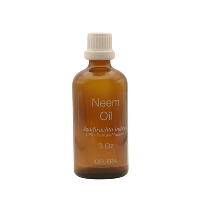 Neem Oil cold pressed in dropper bottle