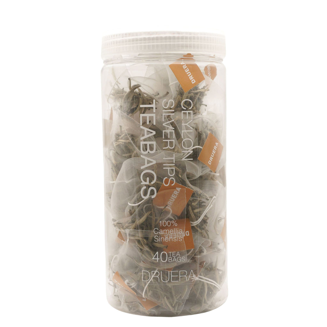 Silver Tips Tea Bags - Whole Leaf White Tea - Buy Online – Druera ...