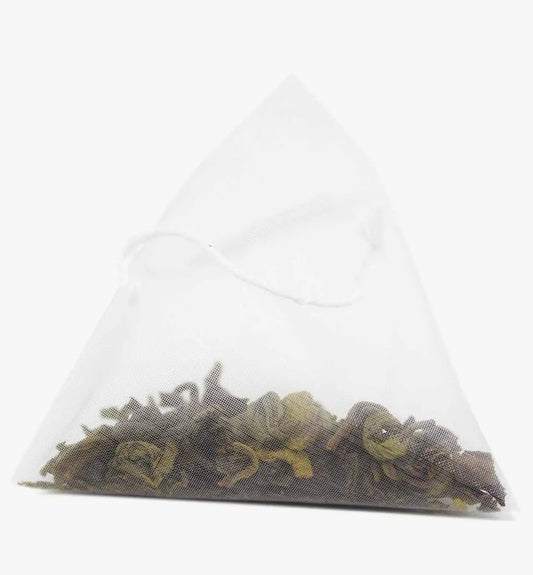 Premium oolong tea bags with aromatic loose leaf infusion